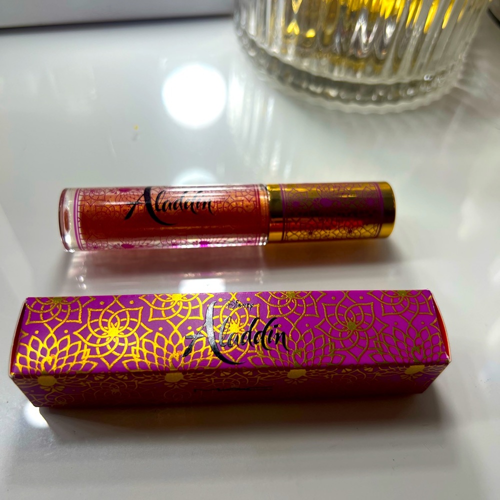 MAC Lipglass- Disney Collection